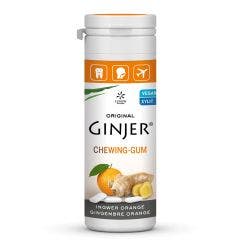 Chewing-Gum Au Gingembre Orange Au Xylitol 30g Lemon Pharma