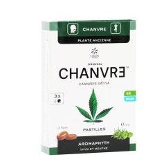 Pastilles aux huiles essentielles de thym et menthe à l'extrait Chanvre 24 pastilles Lemon Pharma