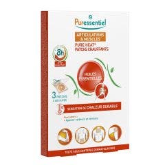 Articulations & muscles Pure heat 3 patchs Articulations Et Muscles Puressentiel