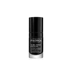 Soin contour des yeux et lèvres nutrition anti âge et rides 15ml Global-Repair Filorga