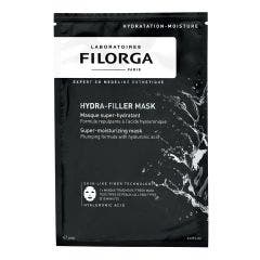 Masque visage tissu hydratant à l'acide hyaluronique anti âge 23g Hydra-Filler Filorga