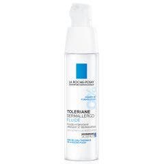 Fluide Dermallergo soin visage apaisant hydratation intense 48H 40ml Toleriane Peaux sensibles ou allergiques, normales à mixtes La Roche-Posay