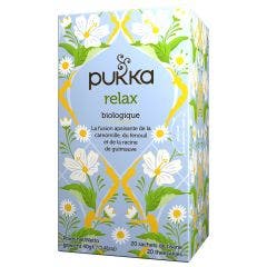 Infusion Bio Relax 20 sachets Pukka