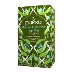 Thé Vert Bio Matcha Menthe 20 sachets Pukka