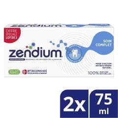 Dentifrice Email Et Gencives 2x75ml Zendium