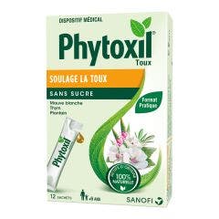 Sirop Toux Sans Sucre 12 Sachets Phytoxil