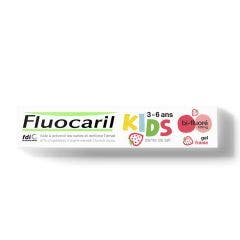 Dentifrice Kids Gel Fraise 50ml 3 - 6 ans Fluocaril