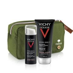 Trousse cadeau Homme & Faguo soin visage et gel douche anti-fatigue 250ml Homme Vichy
