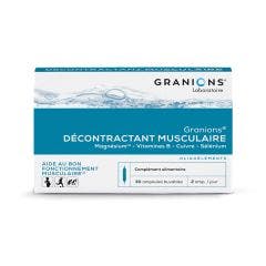 Decontractant Musculaire 30 Ampoules Granions