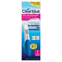 Test De Grossesse Digital 1 Test Estimation de l'âge de la grossesse Clear Blue