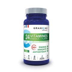 24 vitamines et minéraux et plantes 90 comprimés Granions