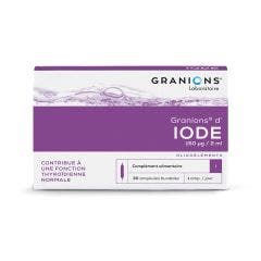 D'iode 30 Ampoules de 2ml Granions