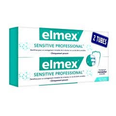 Dentifrice Professional 2x75ml Sensitive Elmex