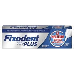 Crème Adhésive Pour Prothèses Dentaires 40 g Pro plus Antiparticules Fixodent