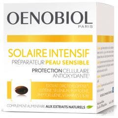 Intensif 30 Capsules Solaire Preparateur Peaux Sensibles Oenobiol