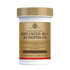 Advanced 40+ Acidophilus 120 Gelules Formule renforcée Solgar