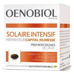 Intensif 30 Capsules Solaire Préparateur Capital Jeunesse Oenobiol