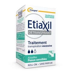 Roll-on Aisselles 15ml Detranspirant Peaux Sensibles Etiaxil