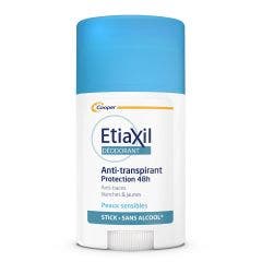 Stick Aisselles Anti-transpirant 48h Anti-traces Blanches Et Jaunes 40ml Déodorant Etiaxil
