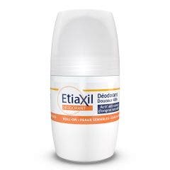 Roll-on Douceur Sans Aluminium 48h 50ml Déodorant Peaux Sensibles Etiaxil