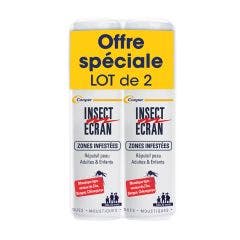 Anti moustiques Zones Infestées Adultes Et Enfants 2x100ml Peau Insect Ecran