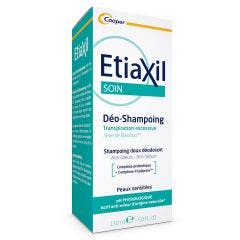 Déo-shampooing Transpiration excessive 150ml Soin douche Peaux Sensibles Etiaxil
