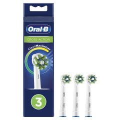 Brossettes pour Brosse à dents électrique x3 Cross Action Oral-B