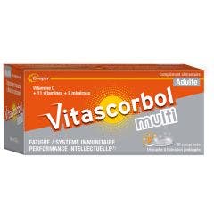 Adultes 30 Comprimes Multi Vitascorbol