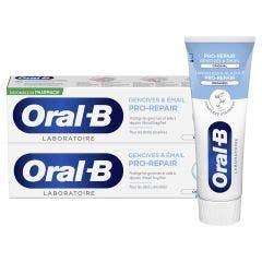 Répare Gencives Et Émail Dentifrice 2x75ml Pro-Repair Gencives Et Email Oral-B