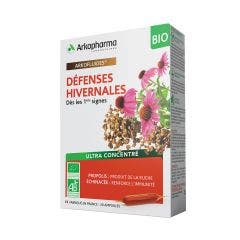 Defenses hivernales Bio 20 ampoules de 10ml Arkopharma