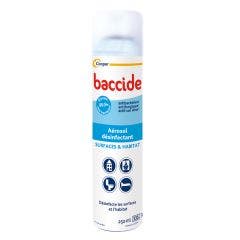 Aérosol Désinfectant 250ml Surfaces & Habitat Baccide