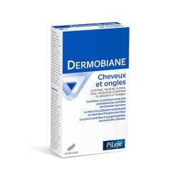 Cheveux et ongles 40 Gelules Dermobiane Cheveux Et Ongles Pileje