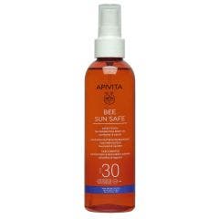 Huile Sublimatrice de bronzage SPF30 200ml Bee Sun Safe Apivita