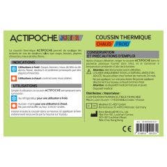 Coussin Thermique Microbilles Junior Zebre Actipoche