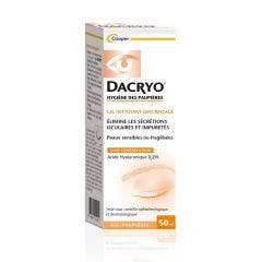 Hygiène des paupières 50ml Dacryo 50ml Cooper