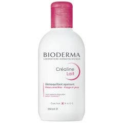 Lait Démaquillant 250ml Crealine Peaux Sensibles Bioderma