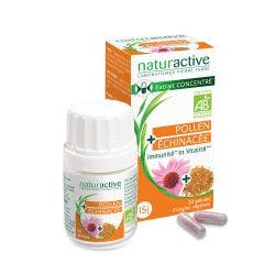 Pollen-Echinacée Bio 30 gélules Naturactive