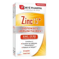 Zinc 15+ 60 comprimés Forté Pharma