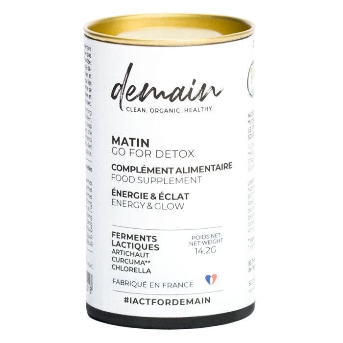 Énergie et Peau Saine Go For Detox 30 gélules Demain Matin Demain Beauty