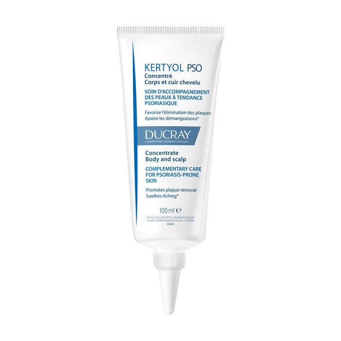 Concentre Corps Et Cuir Chevelu 100ml Kertyol P.S.O Peaux Psoriasiques Ducray