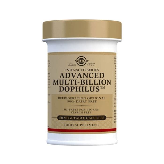 Advanced Multi Billion Dophilus 60 Gelules Vegetales Solgar