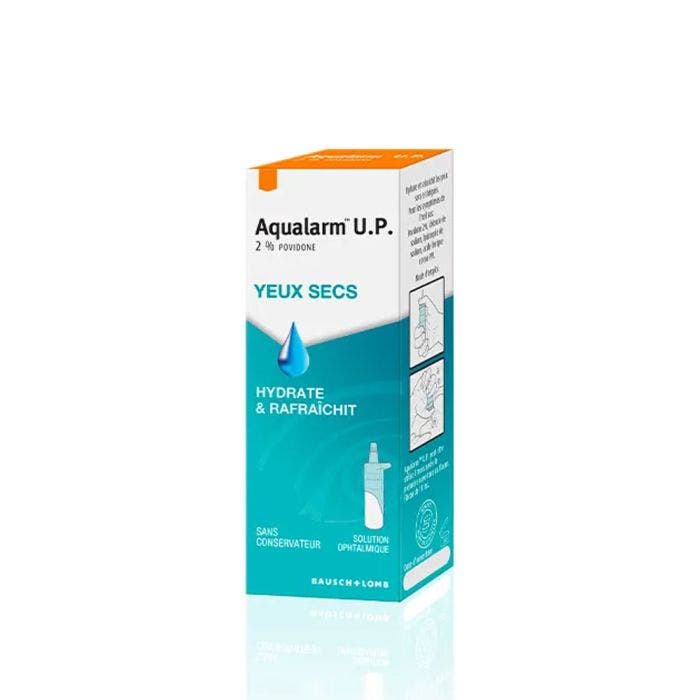 Solution Ophtalmique U P Aqualarm 10ml Sans Conservateur Bausch Lomb Easypara