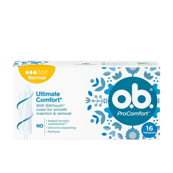 Tampons Pro Comfort Normal x16 Sans applicateur O.B.