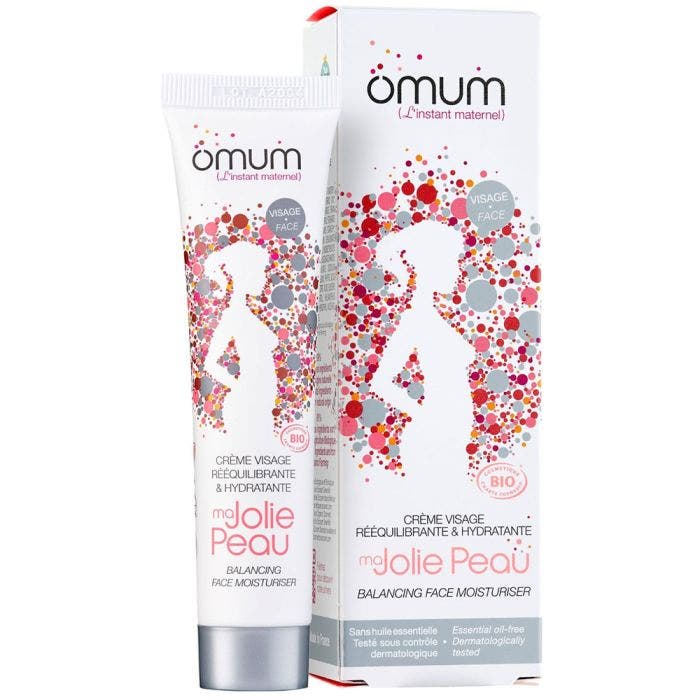 Ma Jolie Peau Creme Visage Hydratante Et Reequilibrante Bio 40ml Omum