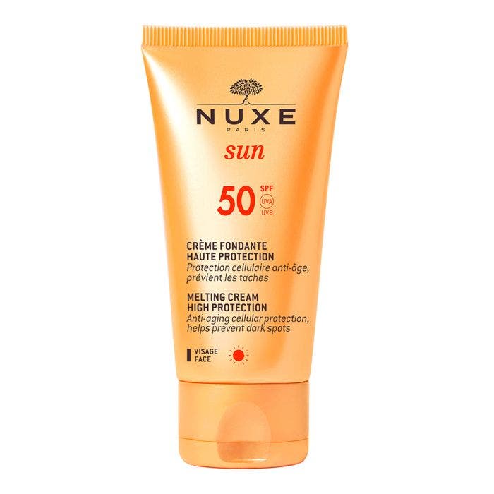 Creme Fondante Haute Protection Visage Spf50 50ml Sun Nuxe