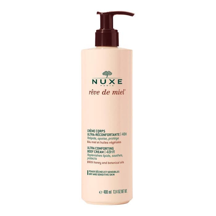 Creme Corps Ultra-reconfortante 400ml Reve De Miel Peaux Seches Et Sensibles Nuxe