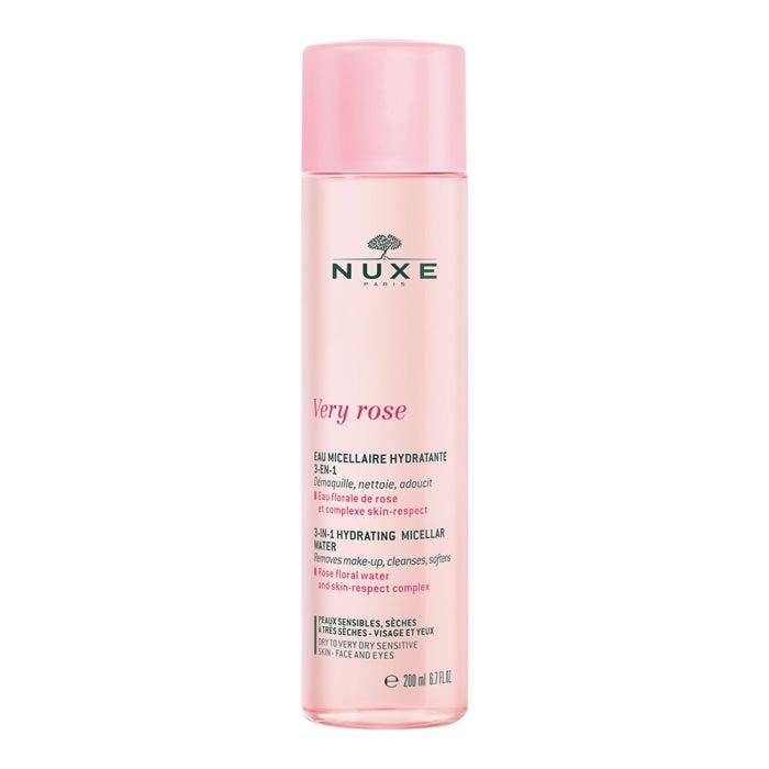 Eau Micellaire Hydratante 3En1 200ml Very rose Nuxe