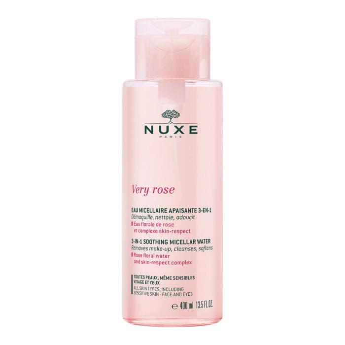Eau Micellaire Apaisante 3En1 400ml Very rose Nuxe