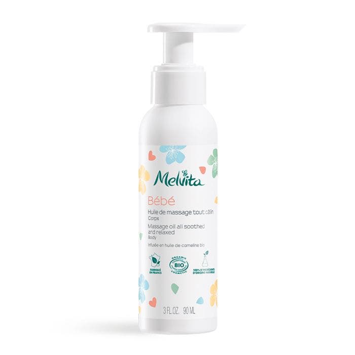 Huile de massage tout câlin bio 90ml Melvita