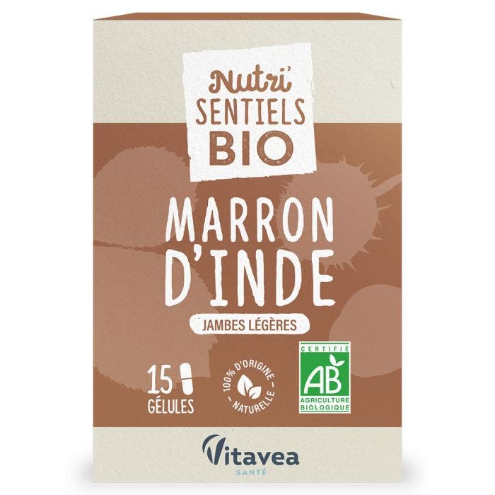 Marron d'Inde Bio 15 gélules Nutrisante